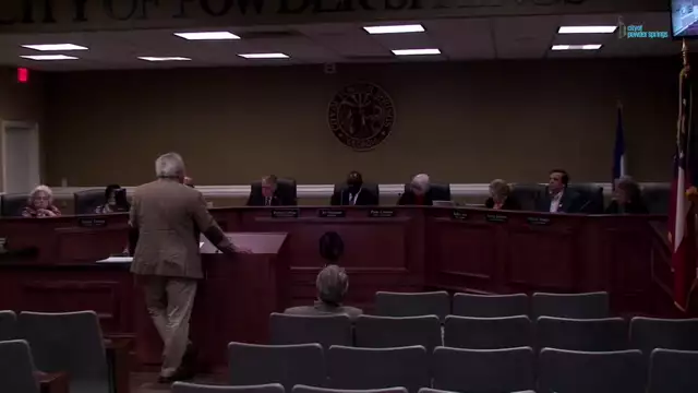 City of Powder Springs City Council and Town Hall Meetings  on 03-Feb-20-23:55:57