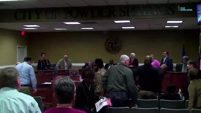 City of Powder Springs City Council and Town Hall Meetings  on 27-Dec-21-17:36:42