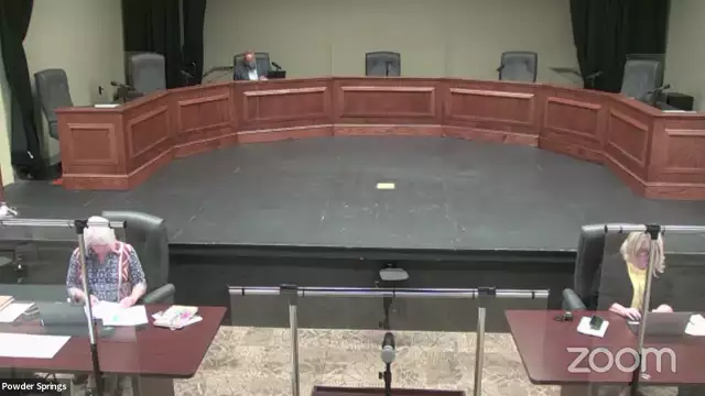 City of Powder Springs City Council and Town Hall Meetings  on 16-May-22-22:18:49