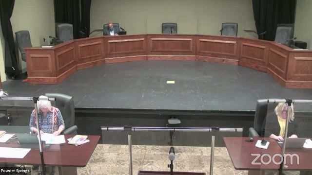 City of Powder Springs City Council and Town Hall Meetings  on 16-May-22-22:18:49