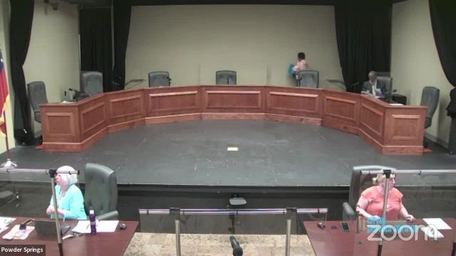 City of Powder Springs City Council and Town Hall Meetings  on 06-Jun-22-22:12:48