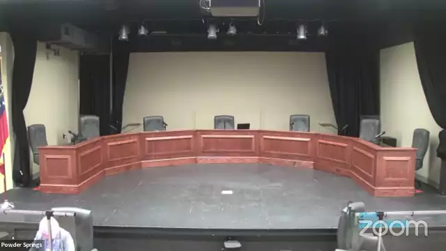 City of Powder Springs City Council and Town Hall Meetings  on 11-Jul-22-15:31:36