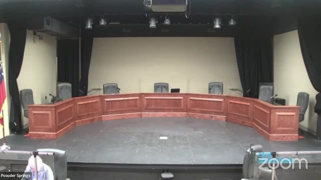 City of Powder Springs City Council and Town Hall Meetings  on 11-Jul-22-15:31:36