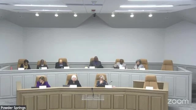 City of Powder Springs City Council Meeting 11/17/2025 on 17-Nov-25-23:58:24