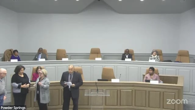 City of Powder Springs City Council Meeting 12/01/2025 on 01-Dec-25-23:58:24