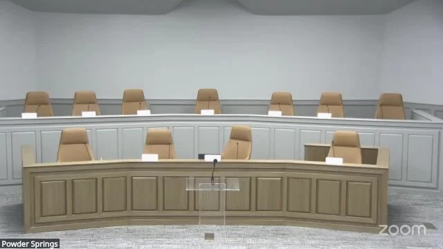 City of Powder Springs City Council Meeting 01/20/2026 on 20-Jan-26-23:08:56