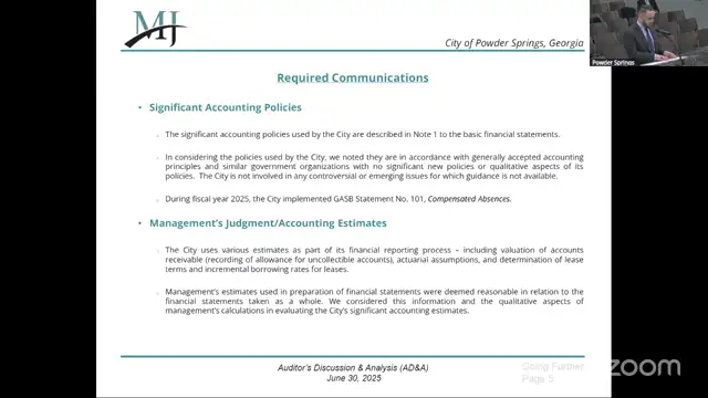 City of Powder Springs City Council Meeting 02/02/2026 on 02-Feb-26-23:58:15