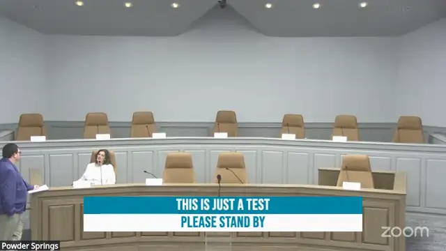 City of Powder Springs City Council Meeting 03/02/2026 on 02-Mar-26-22:58:58