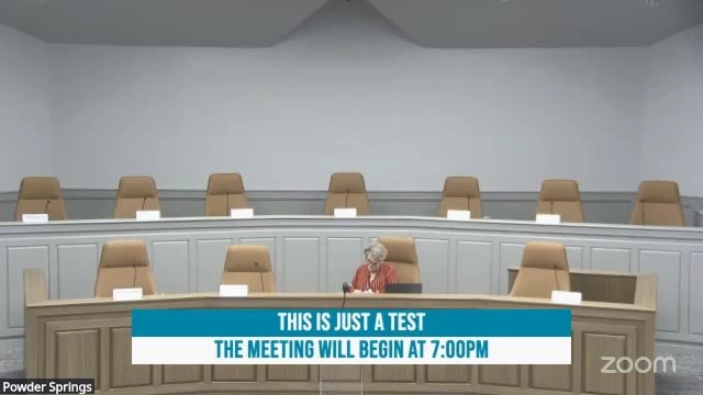 City of Powder Springs City Council Meeting 03/16/2026 on 16-Mar-26-22:08:56